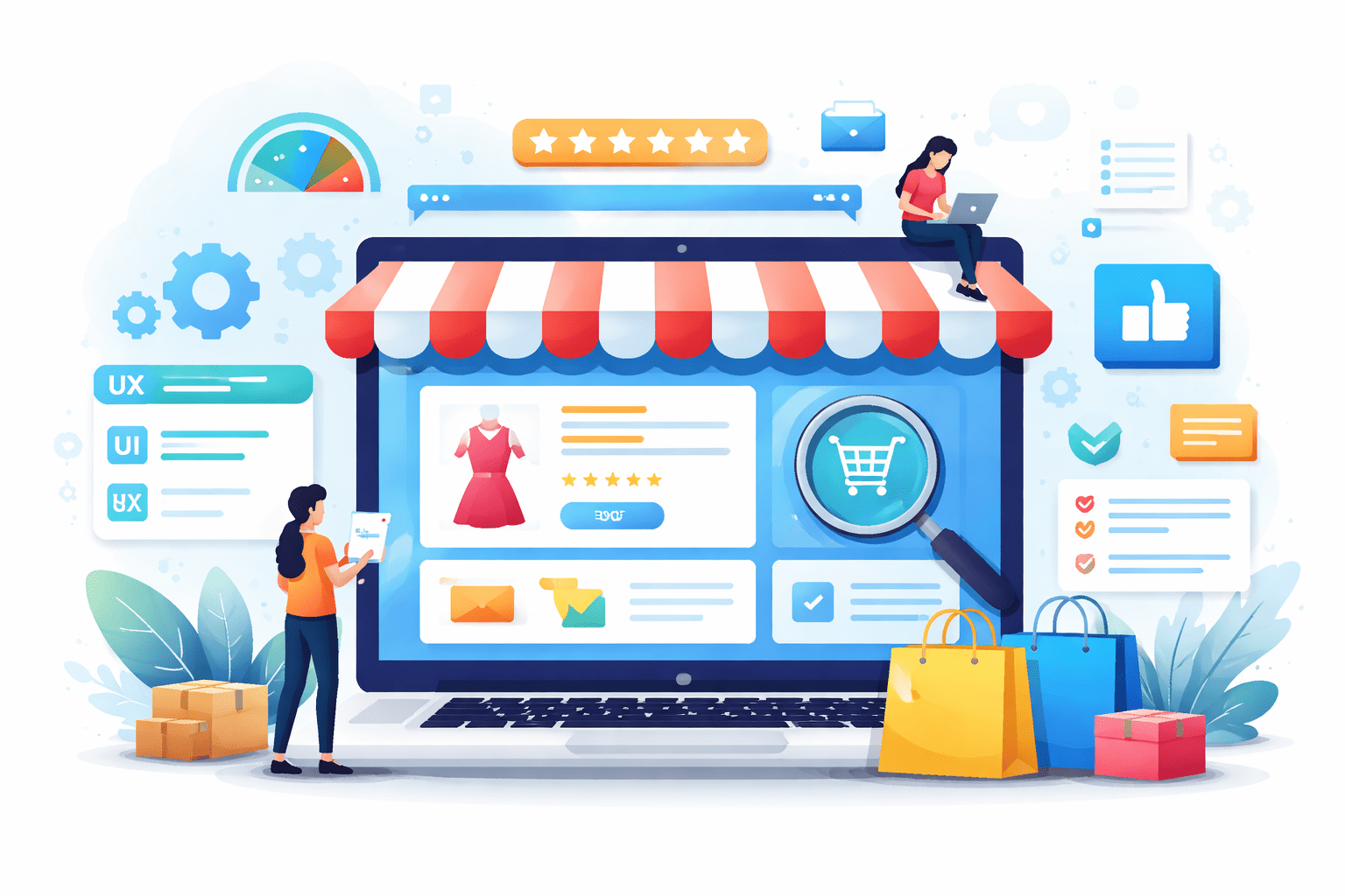 راه‌اندازی فروشگاه اینترنتی: نکات مهم UX و UI که فروش را افزایش می‌دهد